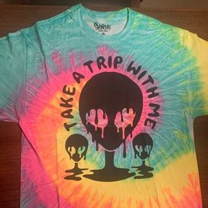 Tie dye trippy shirt